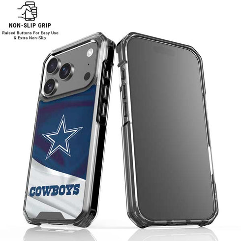 NFL Dallas Cowboys iPhone 17 Pro Max Clear Case